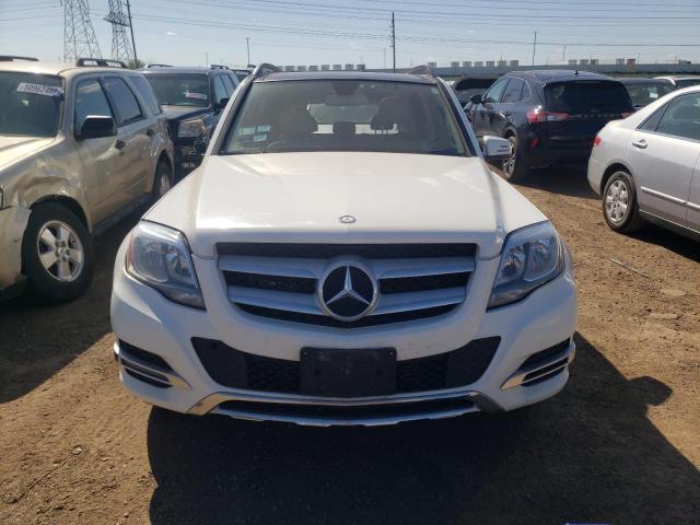 WDCGG0EB5EG207349 - 2014 MERCEDES-BENZ GLK 250 BLUETEC WHITE photo 5