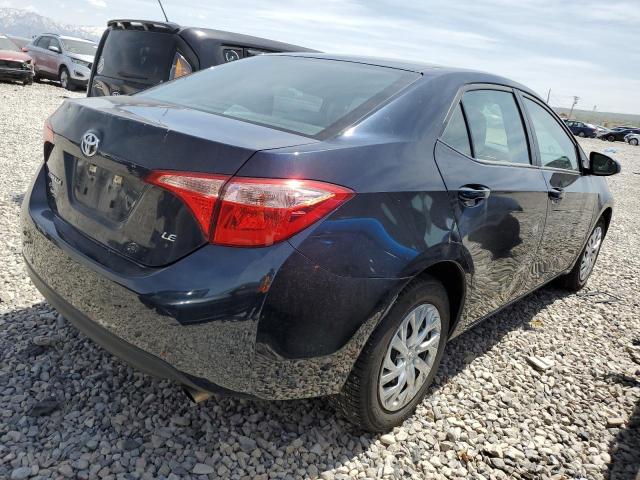 5YFBURHE2HP718863 - 2017 TOYOTA COROLLA L BLUE photo 3