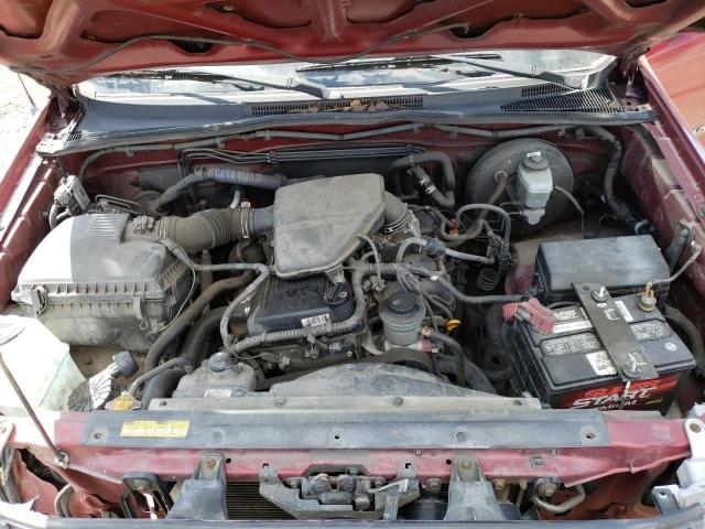 5TETX22N36Z284018 - 2006 TOYOTA TACOMA ACCESS CAB წითელი ფოტო 11