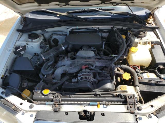 JF1SG65615H733211 - 2005 SUBARU FORESTER 2.5XS თეთრი ფოტო 11