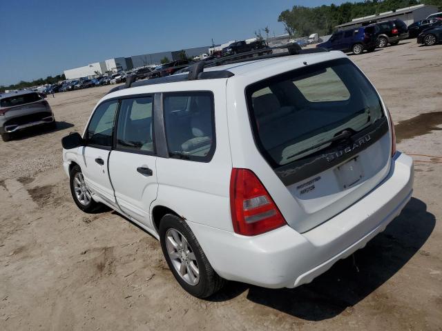JF1SG65615H733211 - 2005 SUBARU FORESTER 2.5XS თეთრი ფოტო 2