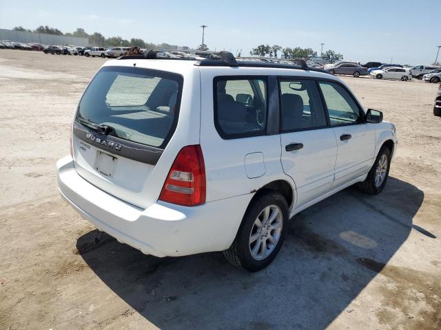 JF1SG65615H733211 - 2005 SUBARU FORESTER 2.5XS თეთრი ფოტო 3
