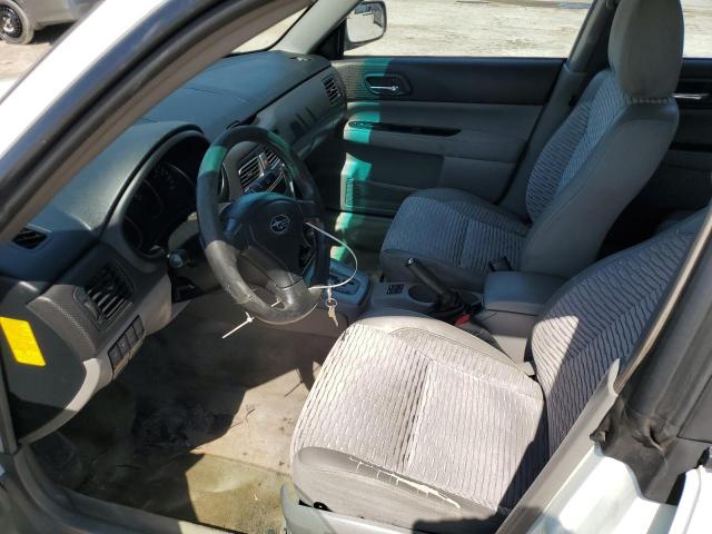 JF1SG65615H733211 - 2005 SUBARU FORESTER 2.5XS თეთრი ფოტო 7