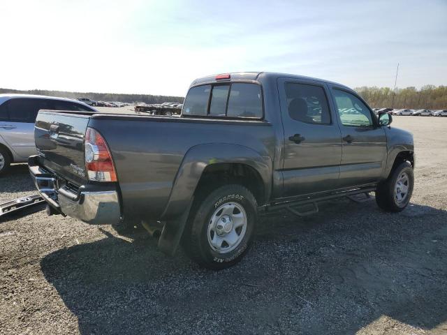 5TFJU4GN6DX050979 - 2013 TOYOTA TACOMA DOUBLE CAB PRERUNNER GRAY photo 3