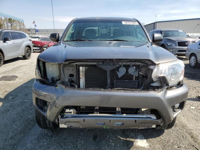 5TFJU4GN6DX050979 - 2013 TOYOTA TACOMA DOUBLE CAB PRERUNNER GRAY photo 5