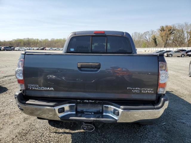 5TFJU4GN6DX050979 - 2013 TOYOTA TACOMA DOUBLE CAB PRERUNNER GRAY photo 6