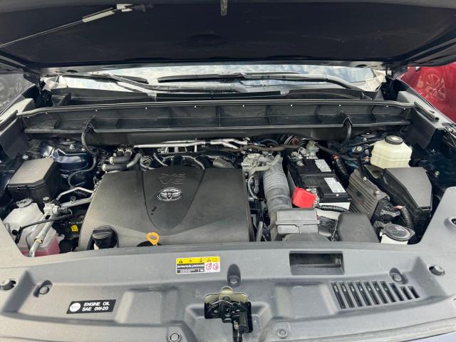 5TDHZRAH0NS091356 - 2022 TOYOTA HIGHLANDER XLE BLUE photo 7