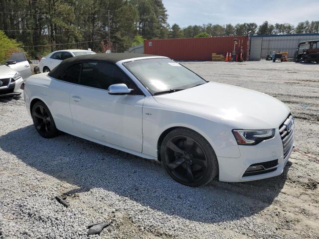 WAUCGAFH2EN007003 - 2014 AUDI S5 PREMIUM PLUS თეთრი ფოტო 4