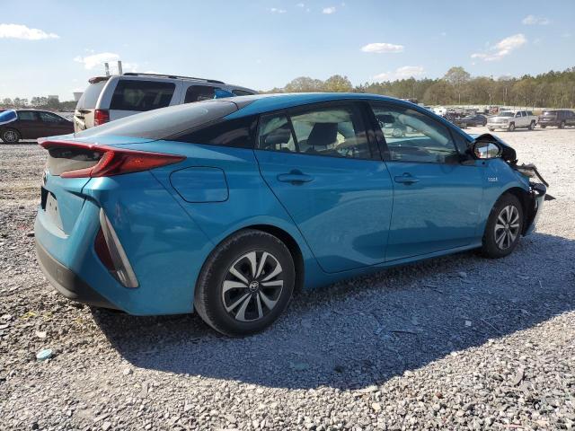 JTDKARFP6J3070245 - 2018 TOYOTA PRIUS PRIM 青绿色 照片 3