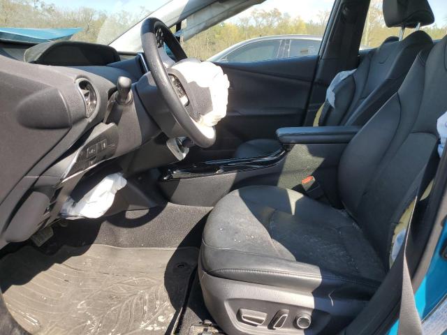 JTDKARFP6J3070245 - 2018 TOYOTA PRIUS PRIM 青绿色 照片 7