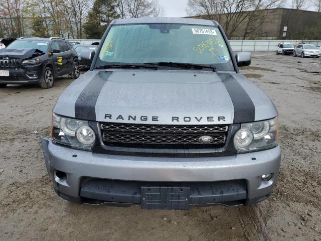 SALSF2D49CA735129 - 2012 LAND ROVER RANGE ROVE HSE GRAY photo 5