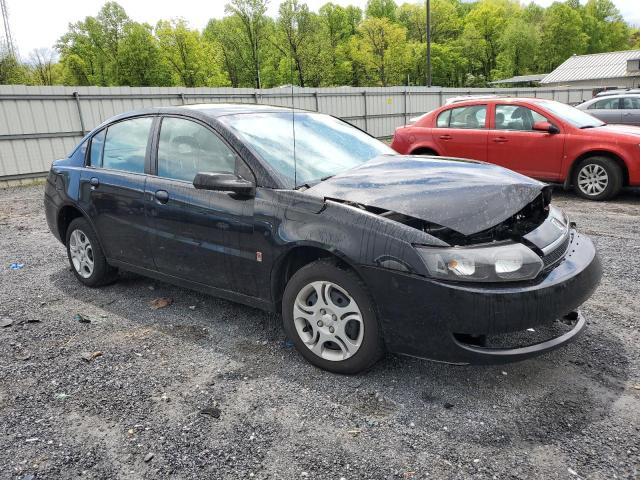 1G8AZ52F53Z201542 - 2003 SATURN ION LEVEL 2 BLACK photo 4