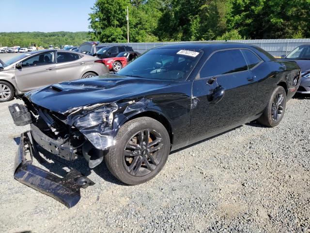 2C3CDZKG1KH558118 - 2019 DODGE CHALLENGER GT BLACK photo 1