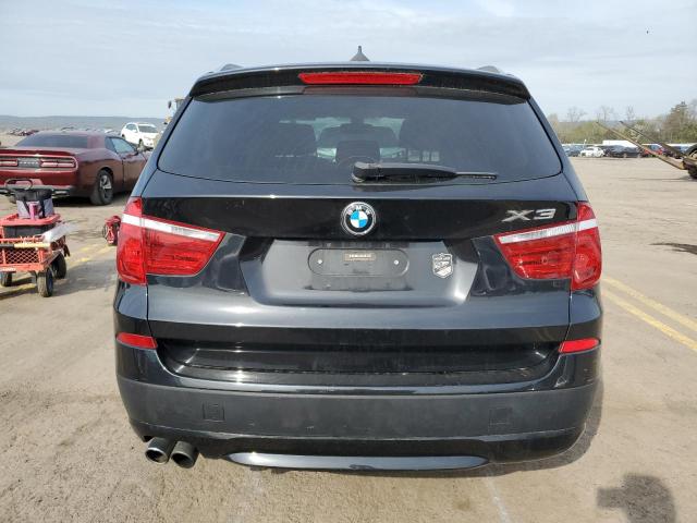 5UXWX9C51E0D38923 - 2014 BMW X3 XDRIVE28I BLACK photo 6