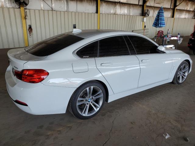 WBA4J1C52JBG80534 - 2018 BMW 430I GRAN COUPE WHITE photo 3