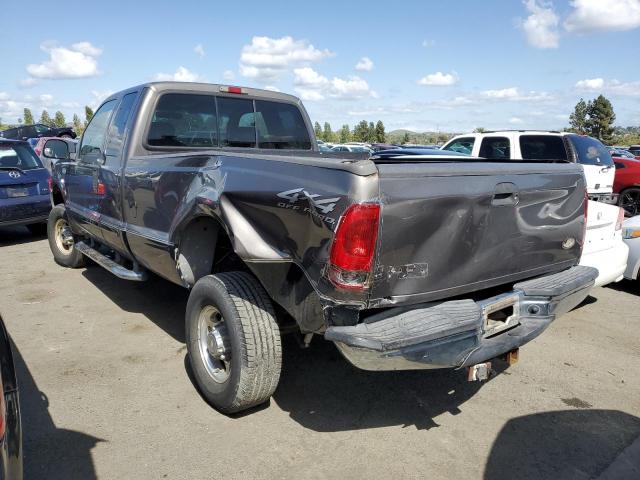 1FTSX31SX2EA28738 - 2002 FORD F350 SRW SUPER DUTY GRAY photo 2