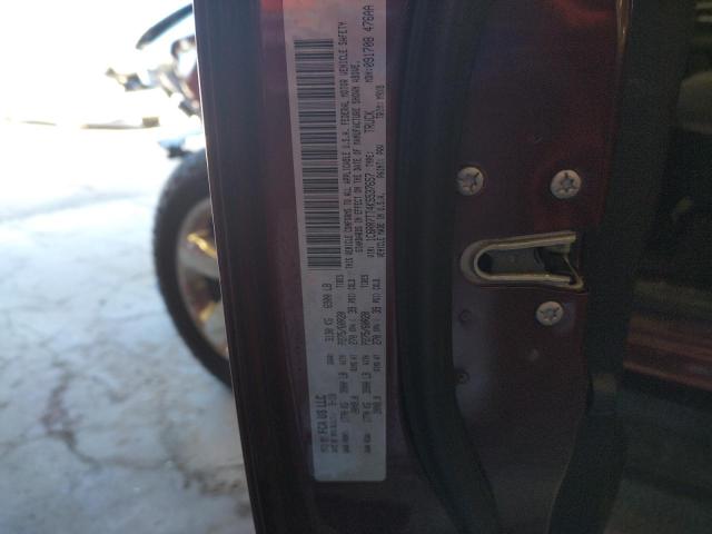 1C6RR7TT4KS537657 - 2019 RAM 1500 CLASS SLT 栗色 照片 12