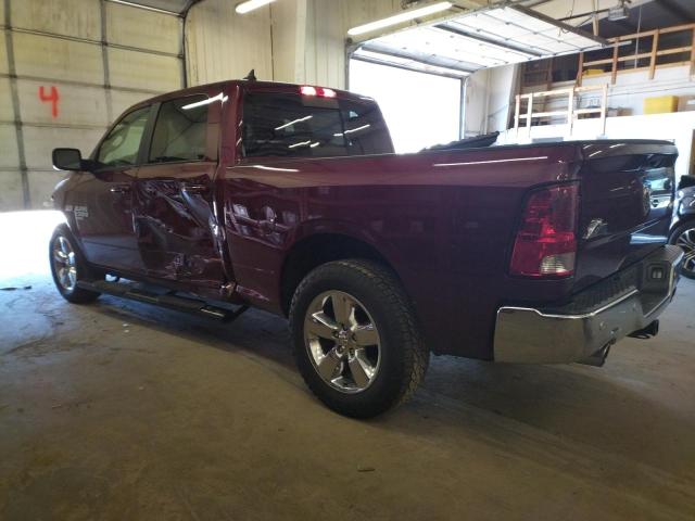 1C6RR7TT4KS537657 - 2019 RAM 1500 CLASS SLT MAROON photo 2