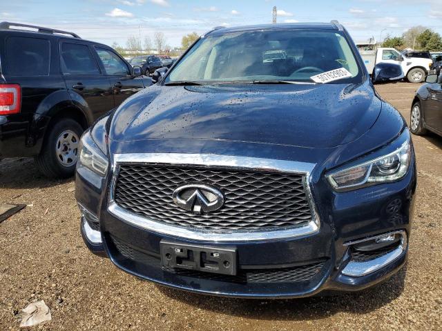 5N1DL0MM5LC516035 - 2020 INFINITI QX60 LUXE BLUE photo 5