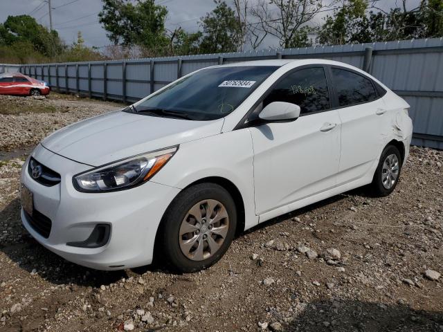 KMHCT4AE1GU942465 - 2016 HYUNDAI ACCENT SE WHITE photo 1