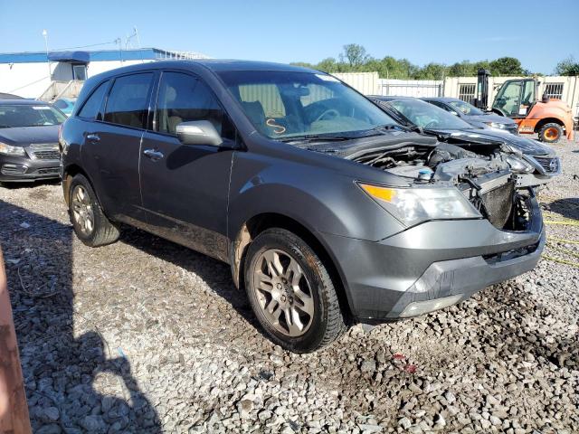 2HNYD28437H528156 - 2007 ACURA MDX TECHNOLOGY GRAY photo 4