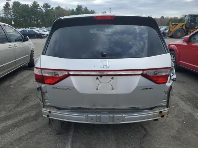 5FNRL5H90CB022648 - 2012 HONDA ODYSSEY TOURING SILVER photo 6