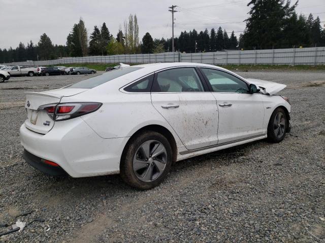 KMHE14L27GA021113 - 2016 HYUNDAI SONATA PLUG-IN HYBRID WHITE photo 3