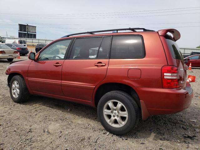 JTEHF21A320054198 - 2002 TOYOTA HIGHLANDER LIMITED ORANGE photo 2