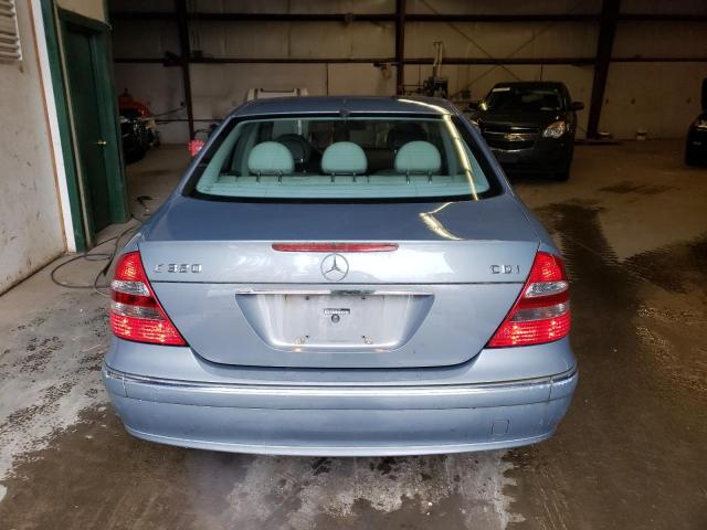 WDBUF26J95A797280 - 2005 MERCEDES-BENZ E 320 CDI BLUE photo 6