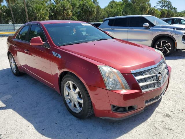 1G6DF577580179392 - 2008 CADILLAC CTS წითელი ფოტო 4
