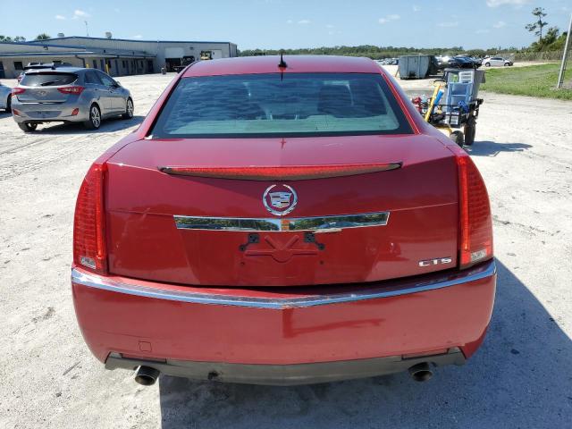 1G6DF577580179392 - 2008 CADILLAC CTS წითელი ფოტო 6