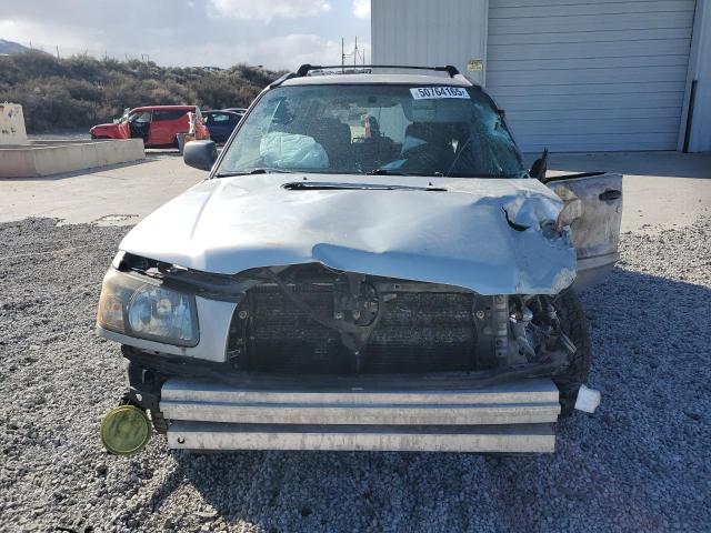 JF1SG65625G706346 - 2005 SUBARU FORESTER 2.5XS 银色 照片 5