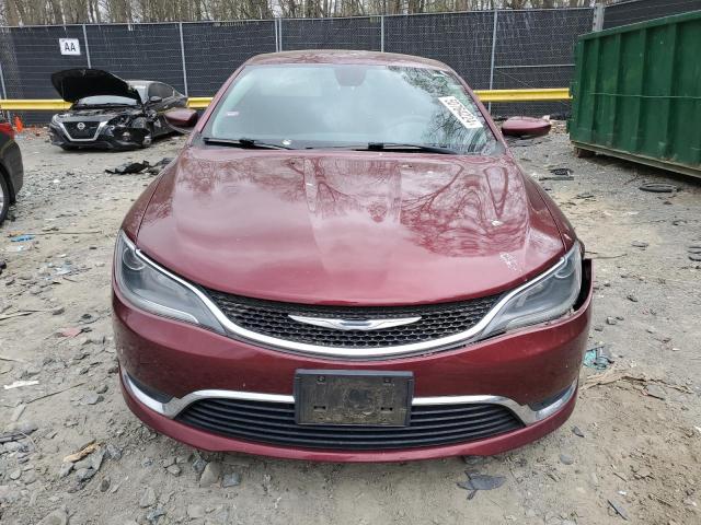 1C3CCCAB8FN685144 - 2015 CHRYSLER 200 LIMITED BURGUNDY photo 5