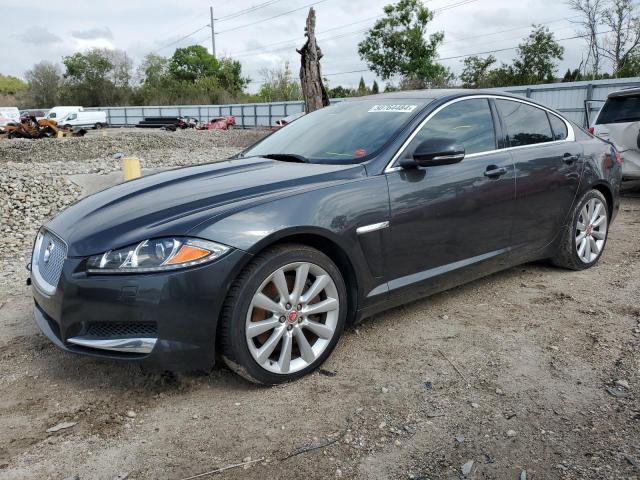 SAJWJ0EF8E8U31278 - 2014 JAGUAR XF CHARCOAL photo 1