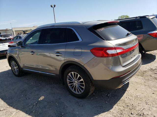 2LMPJ8KR2HBL45918 - 2017 LINCOLN MKX SELECT GRAY photo 2