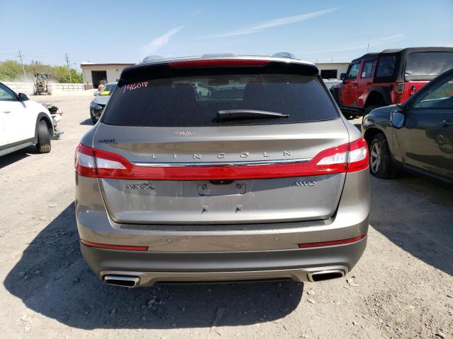 2LMPJ8KR2HBL45918 - 2017 LINCOLN MKX SELECT GRAY photo 6