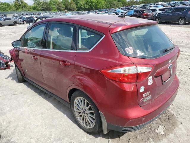 1FADP5CU7DL530288 - 2013 FORD C-MAX PREMIUM RED photo 2