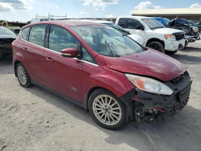 1FADP5CU7DL530288 - 2013 FORD C-MAX PREMIUM RED photo 4