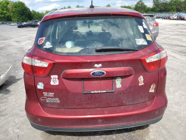 1FADP5CU7DL530288 - 2013 FORD C-MAX PREMIUM RED photo 6