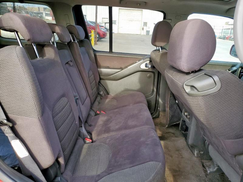 5N1AR18U05C770384 - 2005 NISSAN PATHFINDER LE MAROON photo 11