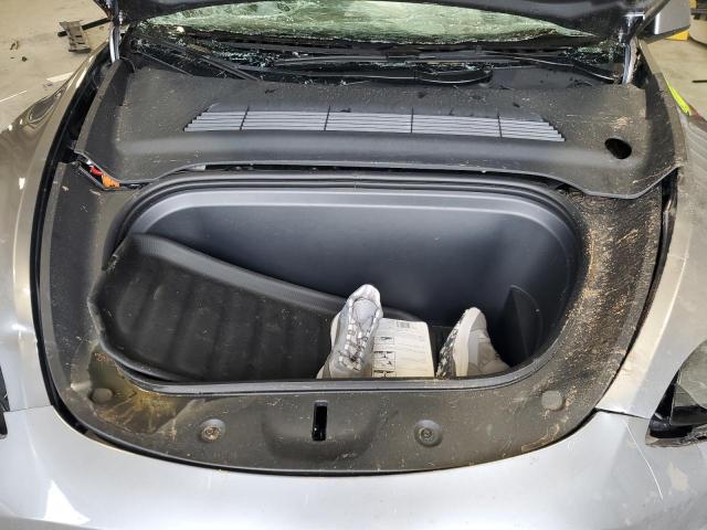 7SAYGDEEXRA327675 - 2024 TESLA MODEL Y GRAY photo 12