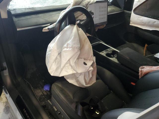 7SAYGDEEXRA327675 - 2024 TESLA MODEL Y GRAY photo 8