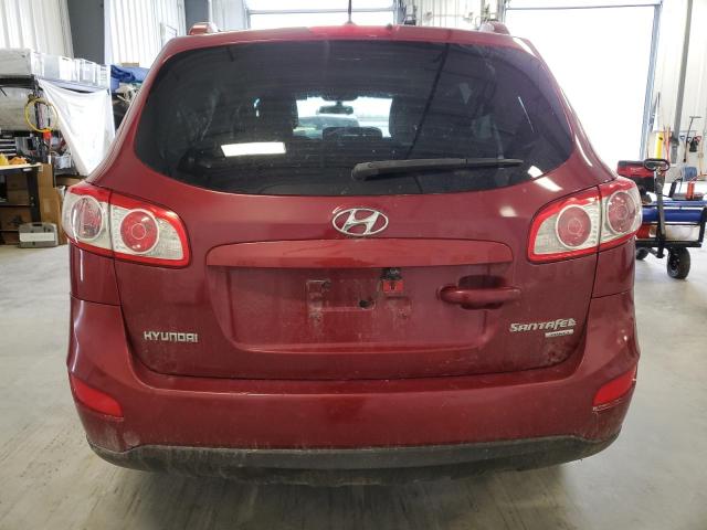 5XYZGDAB0BG068662 - 2011 HYUNDAI SANTA FE GLS RED photo 6