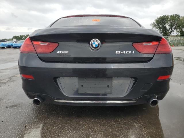 WBA6D2C58HGT66385 - 2017 BMW 640 XI GRAN COUPE BLACK photo 6