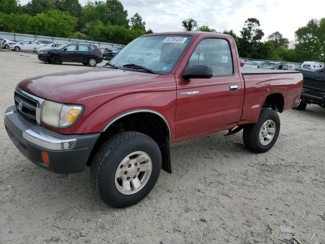 4TANM92N4YZ583151 - 2000 TOYOTA TACOMA PRERUNNER RED photo 1