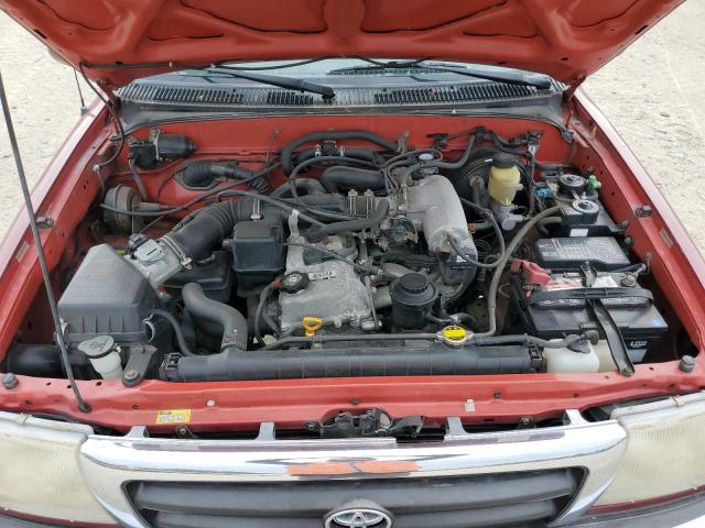 4TANM92N4YZ583151 - 2000 TOYOTA TACOMA PRERUNNER RED photo 11