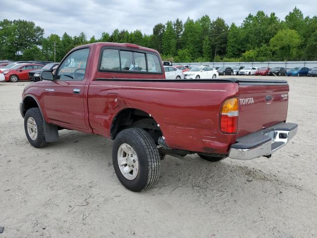 4TANM92N4YZ583151 - 2000 TOYOTA TACOMA PRERUNNER RED photo 2