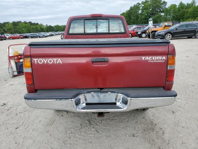 4TANM92N4YZ583151 - 2000 TOYOTA TACOMA PRERUNNER RED photo 6