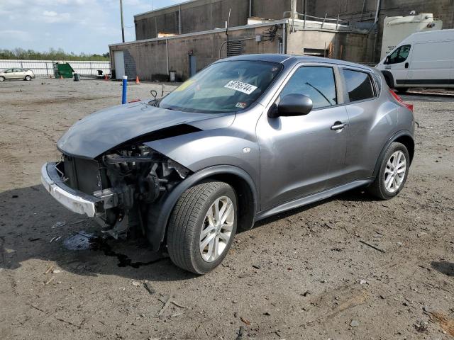 JN8AF5MR1ET353320 - 2014 NISSAN JUKE S GRAY photo 1