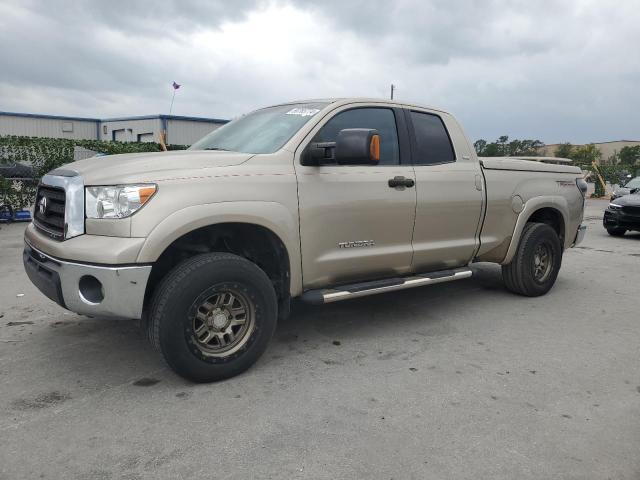 5TFRV54187X019681 - 2007 TOYOTA TUNDRA DOUBLE CAB SR5 TAN photo 1